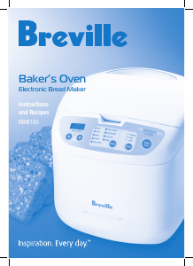Manual Breville BBM100 Bread Maker
