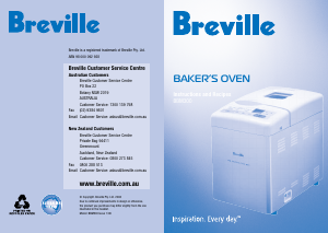 Manual Breville BBM300 Bread Maker