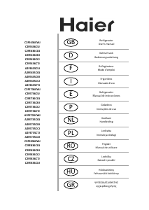 Manuale Haier C2FE736CRJ Frigorifero-congelatore