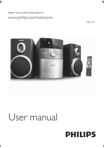 Manual Philips MC147 Stereo-set