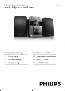Manuale Philips DCB188 Stereo set