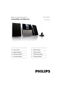 Bruksanvisning Philips MCM280D Stereoanläggning