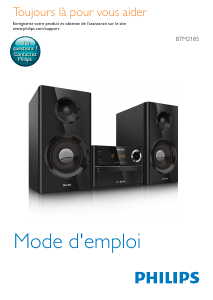 Mode d’emploi Philips BTM2185 Stéréo
