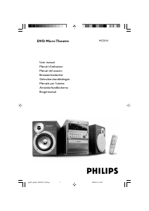 Bruksanvisning Philips MCD510 Stereoanläggning