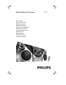 Bruksanvisning Philips FWM37 Stereoanläggning