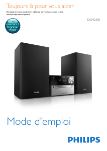 Mode d’emploi Philips DCM2330 Stéréo