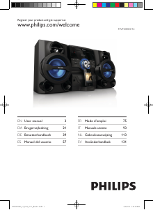 Bruksanvisning Philips FWM200D Stereoanläggning