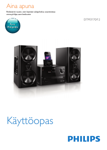 Käyttöohje Philips DTM3170 Stereosetti