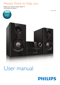 Bruksanvisning Philips MCD2160 Stereoanläggning
