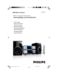 Bruksanvisning Philips MCD716 Stereoanläggning