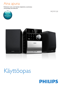 Käyttöohje Philips MCM1120 Stereosetti