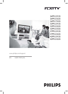 Bruksanvisning Philips 37PFL5322S TV