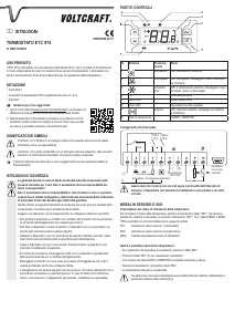 Manuale Voltcraft ETC 974 Termostato