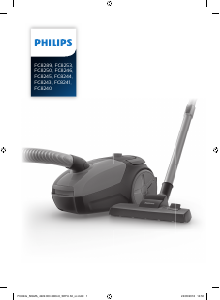 كتيب مكنسة كهربائية FC8240 Philips