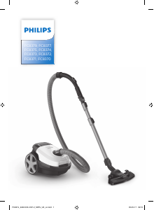 Kullanım kılavuzu Philips FC8370 Elektrikli süpürge