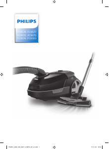 Kullanım kılavuzu Philips FC8563 Elektrikli süpürge