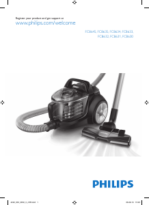 Manual Philips FC8631 Vacuum Cleaner