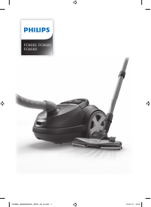 Manual de uso Philips FC8680 Aspirador