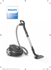 Kullanım kılavuzu Philips FC8956 Elektrikli süpürge