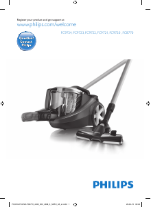 Manual Philips FC9724 Vacuum Cleaner