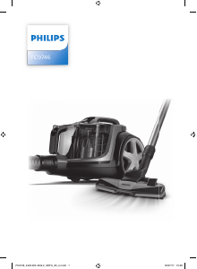 Kullanım kılavuzu Philips FC9746 Elektrikli süpürge