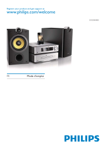 Mode d’emploi Philips DCD8000 Stéréo