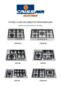 Manual Crissair CCB 100 Placa