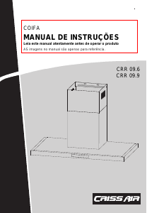 Manual Crissair CRR 09.9 Exaustor