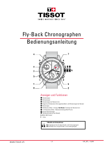 Bedienungsanleitung Tissot 125 Fly-back Chronograph Armbanduhr