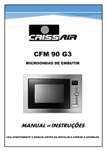 Manual Crissair CFM 90 G3 Forno