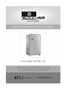 Manual Crissair Retro 120 Frigorífico