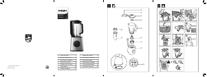 Bedienungsanleitung Philips HR3756 Standmixer