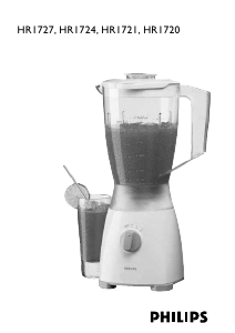 Manual Philips HR1720 Blender