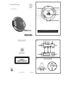 Manual Philips EXP3461 Discman