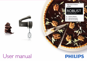 Manual Philips HR1581 Hand Mixer