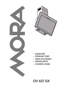 Használati útmutató Mora OV 637 GX Páraelszívó