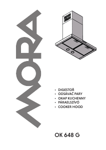 Instrukcja Mora OK 648 G Okap kuchenny
