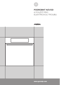 Manuál Mora VT 778 AB Trouba