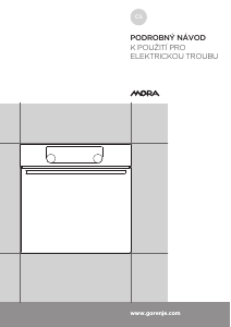 Manuál Mora VT 427 BX Trouba