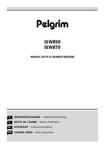 Mode d’emploi Pelgrim ISW850RVS Hotte aspirante