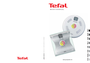 Kullanım kılavuzu Tefal BM3021N0 Bodysignal Banyo tartısı