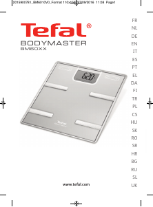 Manual Tefal BM6010V0 Bodymaster Cântar