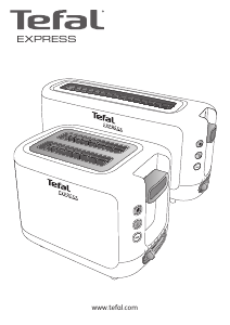 사용 설명서 테팔 TL360130 Express 토스터