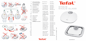Manual de uso Tefal PP4000A9 Evolis Báscula