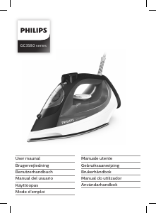 Brugsanvisning Philips GC3580 Strygejern