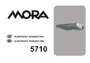 Manuál Mora OP 620 W Odsavač par