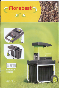 Mode d’emploi Florabest FLH 2500/6 Broyeur à végétaux