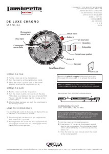 Manual Lambretta DeLuxe Chrono Watch