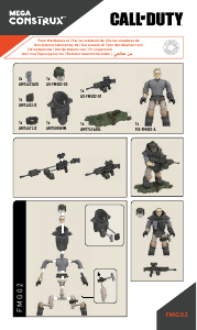 Bedienungsanleitung Mega Construx set FMG02 Call of Duty Yuri