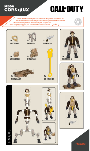 Bedienungsanleitung Mega Construx set FMG03 Call of Duty Fighter ace